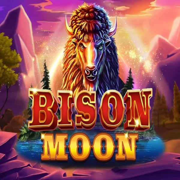 Bison Moon logo – Slots by Northern Lights Gaming at Spinorhino Casino