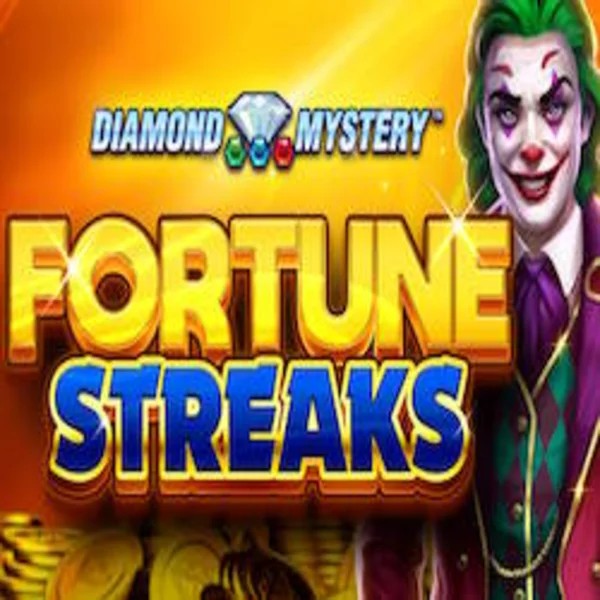 Diamond Mystery Fortune Streaks slot visual from Greentube available on spinorhino-be.com
