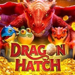Dragon Hatch online game logo by PG Soft on spinorhino-be.com