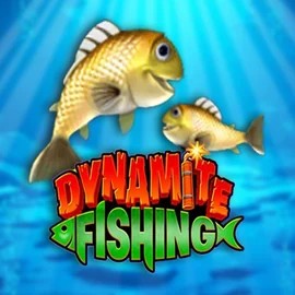 Dynamite Fishing online game logo by Inspired Gaming on spinorhino-be.com
