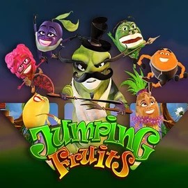 Jumping Fruits by Wazdan, showcased at spinorhino-be.com – game logo