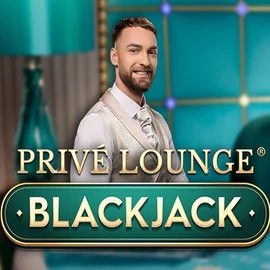 Privé Lounge Blackjack logo by Pragmatic Play Spinorhino Casino