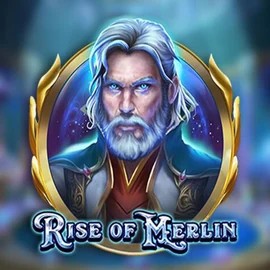 Rise of Merlin casino game by Play'n GO – featured logo at Spinorhino Casino
