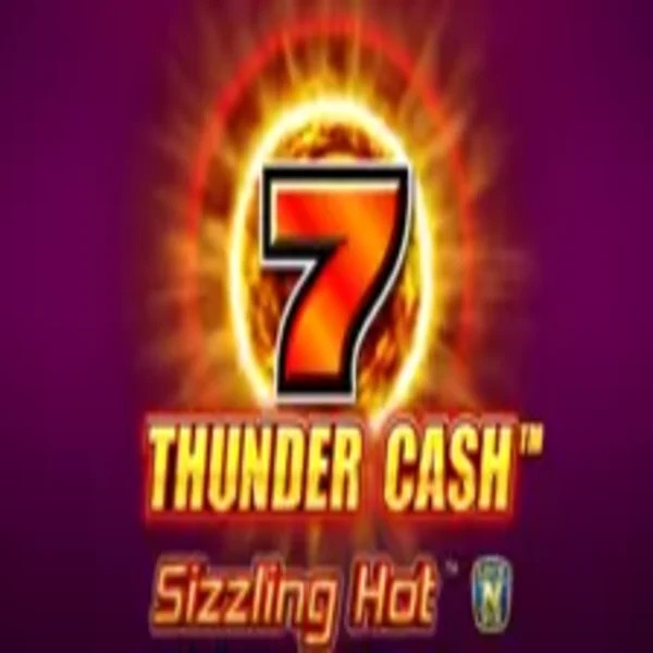 Thunder Cash Sizzling Hot by Novomatic, showcased at spinorhino-be.com – game logo