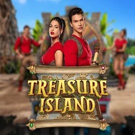 Official Live Casino logo: Treasure Island by Pragmatic Play at Spinorhino Casino